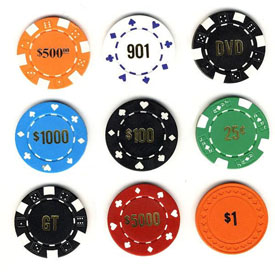 Hot Stamping for Poker Chips, AGS-HOTSTAMP